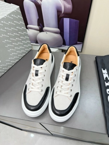 Kiton Spring Summer 2025 Lace-Up Old Money Style Casual Men's Shoes - KFY00320