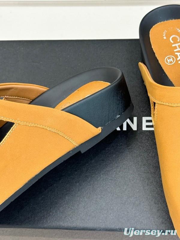 Chanel Classic CC Crystal Birkenstock Sandals - KFY00280