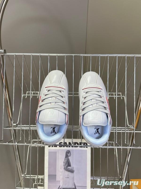 Louis Vuitton 2025 SS Pharrell Williams Collaboration Thick Sole Sneakers Retro Running Shoes - KFY00380