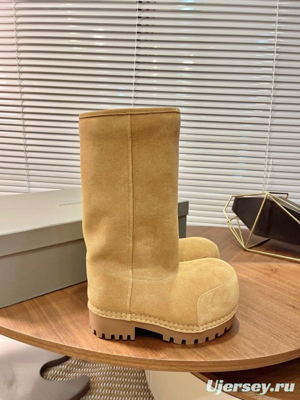 Balenciaga 2025 SS New Big Head High Heel Snow Boots - 2025SSBHB