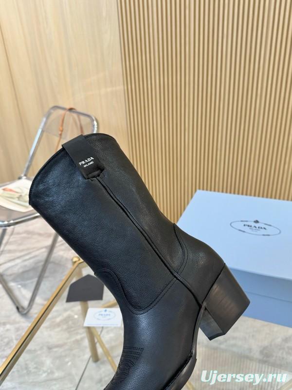 Prada Classic Pointed Boots 2025 SS - LY00370/LY00440