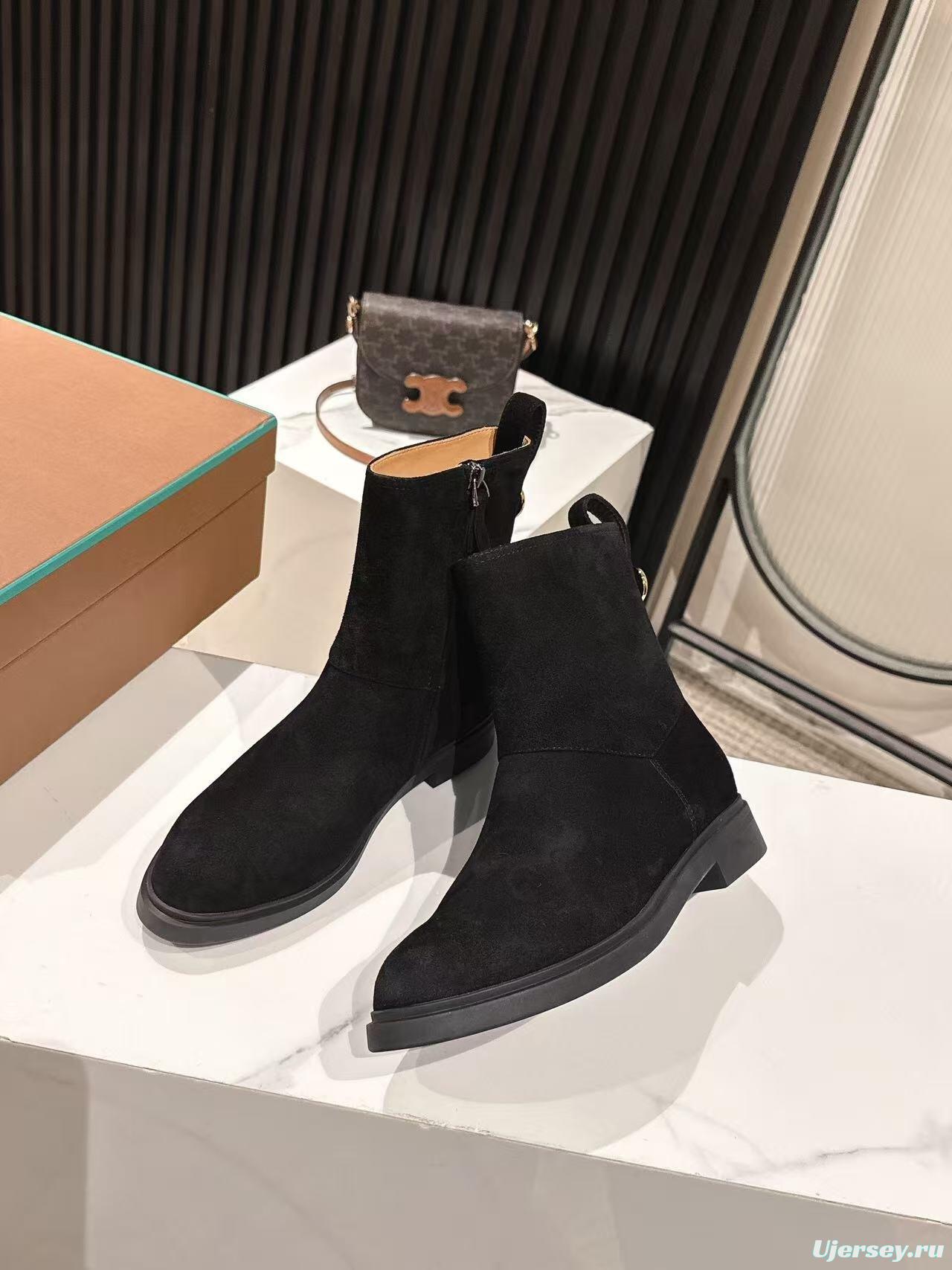 Loro Piana Fall/Winter 2025 Old Money Style Ankle Boots - LY00370/LY00410