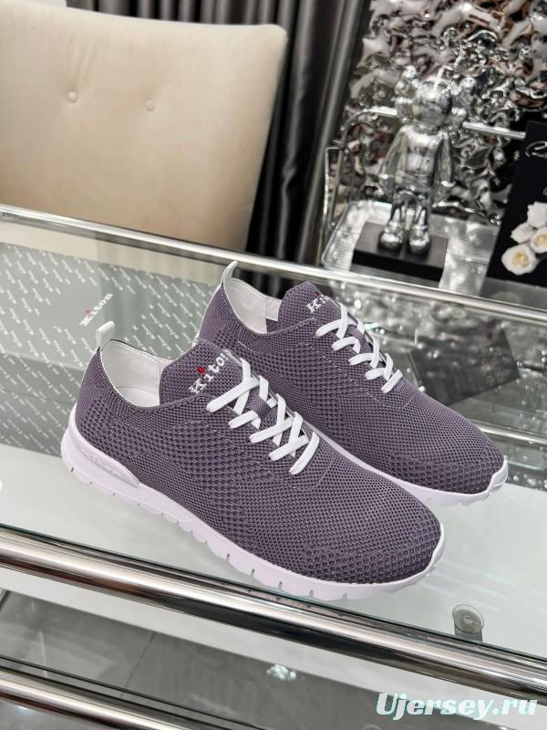 Kiton Four Seasons Classic Casual Knit Shoes - KFY00300