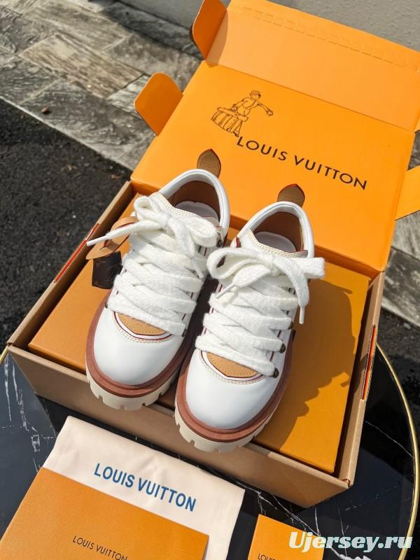 Louis Vuitton REMIX Lace-Up Derby Hiking Shoes - LY00340