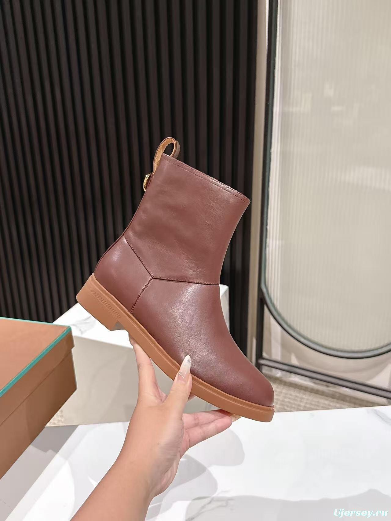 Loro Piana Fall/Winter 2025 Classic Old Money Style Ankle Boots - LY00370/LY00410