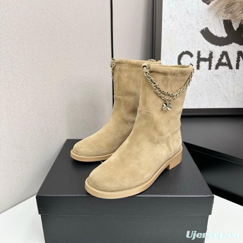 Chanel 2025/SS Short Boots Essential Autumn Winter Item - LY00420