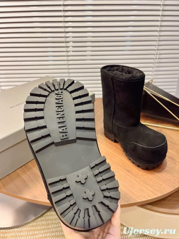 Balenciaga 2025 SS Oversized High Heel Snow Boots - AS00520