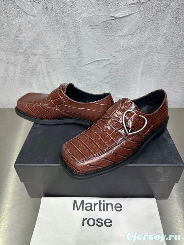 Adidas 2025 SS Square Toe Derby Shoes with Chain Buckle - KFY00420