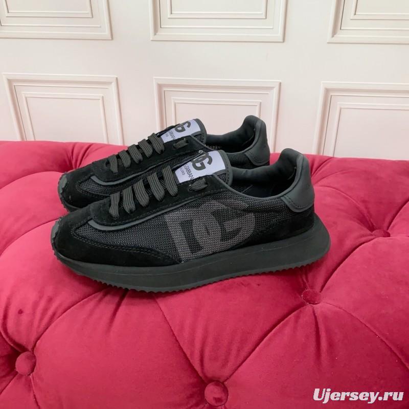 Dolce & Gabbana 2025/SS New Collection Luxury Embroidered Logo Sneakers - AS00300