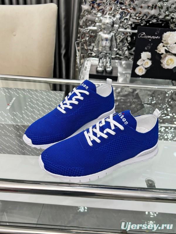 Kiton Four Seasons Classic Casual Knit Shoes - KFY00300