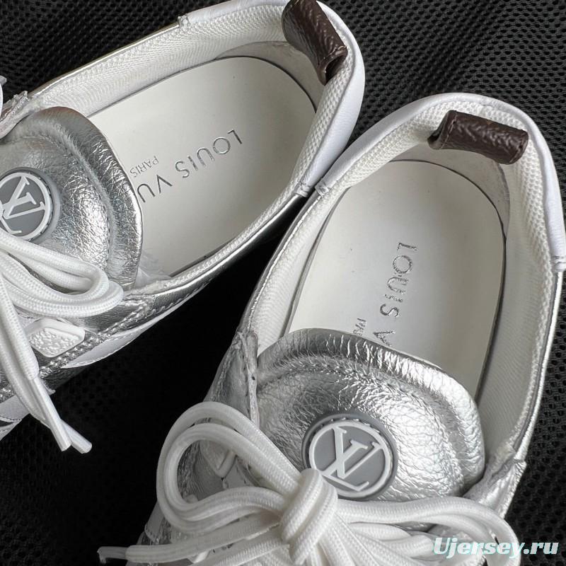 Lv Sneakerina 2025 SS Ballet Round Toe Lace-Up Low Top Lifestyle Casual Shoes - YC