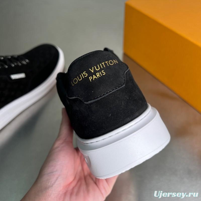 Louis Vuitton Beverly Hills Low-Top Fashion Sneakers for Men - YC