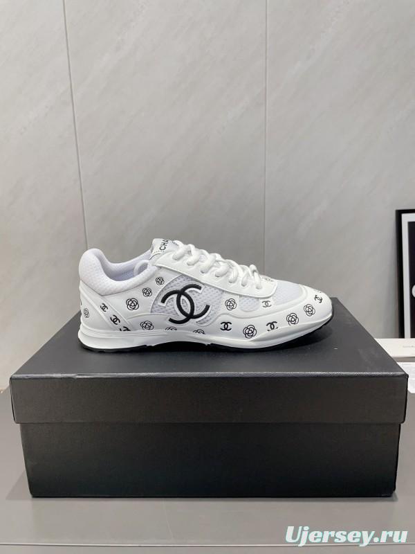 Chanel Silver Horn King II Casual Series Sports Shoes - KFY00330
