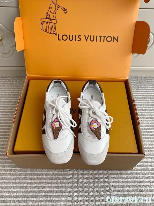 Louis Vuitton SNEAKERINA Ballet Sneakers Couple Edition with Chip - AS00350