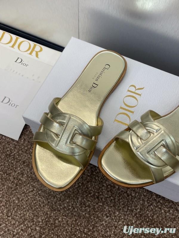 Dior D-Club Jelly Color Hollow Layered Cross-Strap Women Sandals - KFY00280
