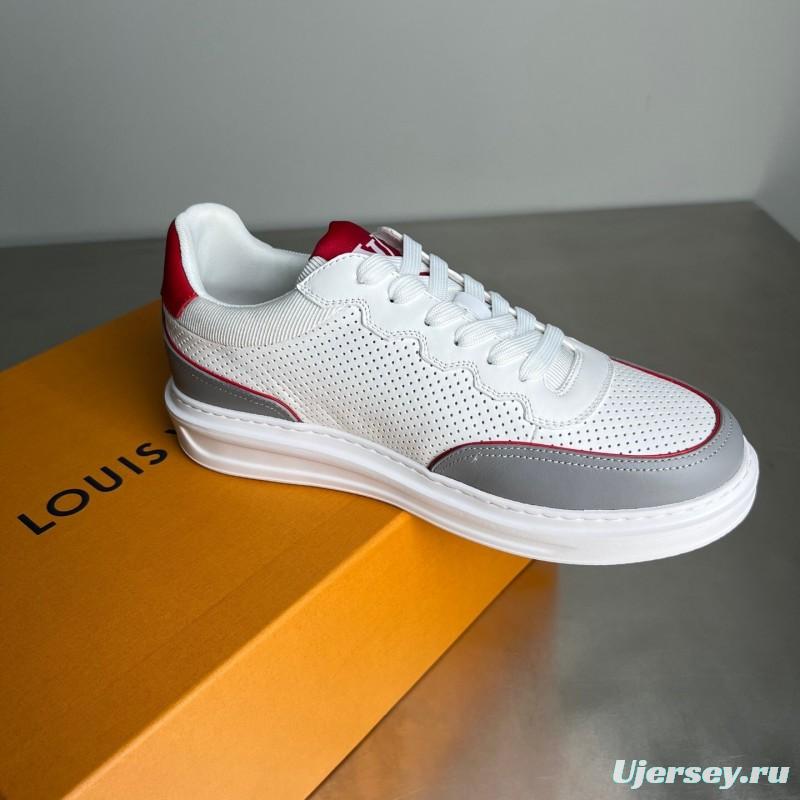 Lv Beverly Hills Low-Top Fashion Sneakers Men's Shoes - YC