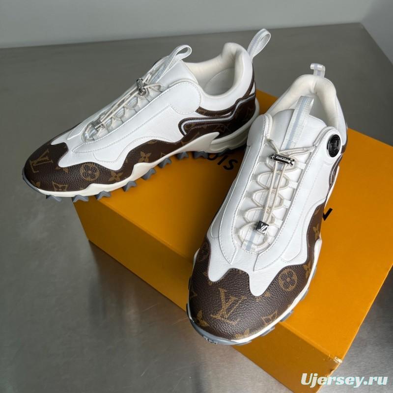 Louis Vuitton LV Circle Low-Top Casual Shoes with Anti-Slip Metal Accessories - YC