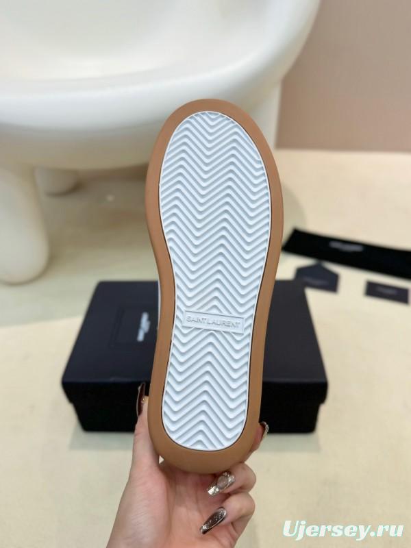 SAINT LAURENT SL61 Casual Series Spring Summer 2025 Retro Design Shoes - AS00330