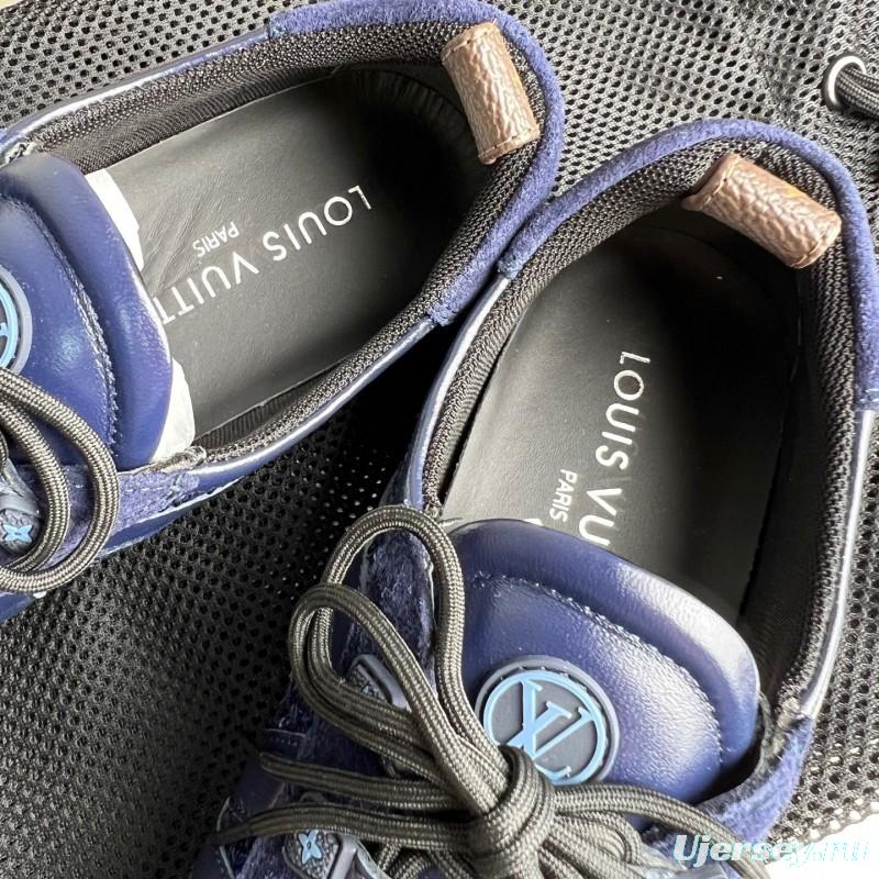 L v Sneakerina 2025/SS Ballet Round Toe Lace-Up Low Top Casual Lifestyle Shoes - YC