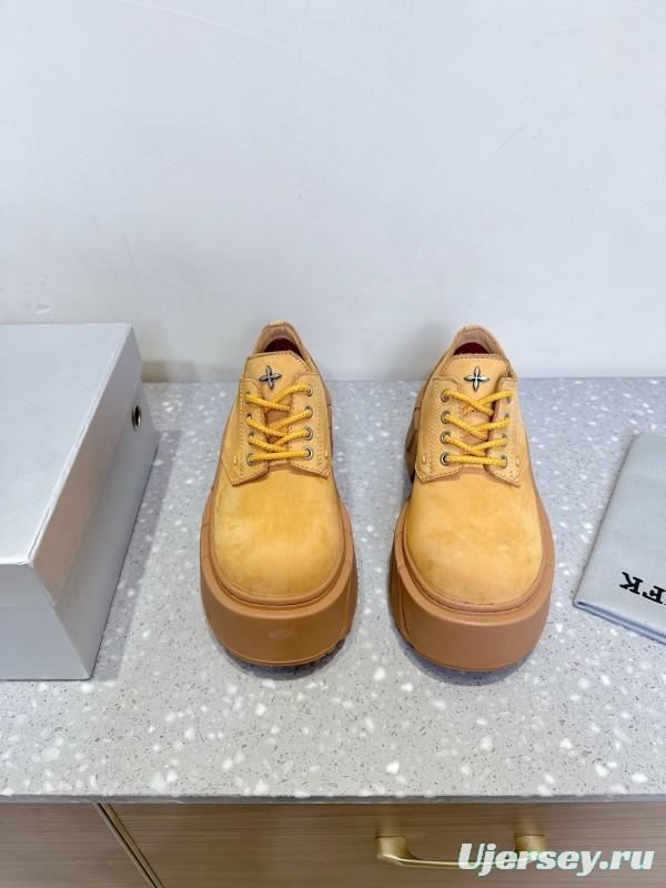 Smfk 2025 SS Collection Platform Derby Shoes with Thick Sole - LY00260