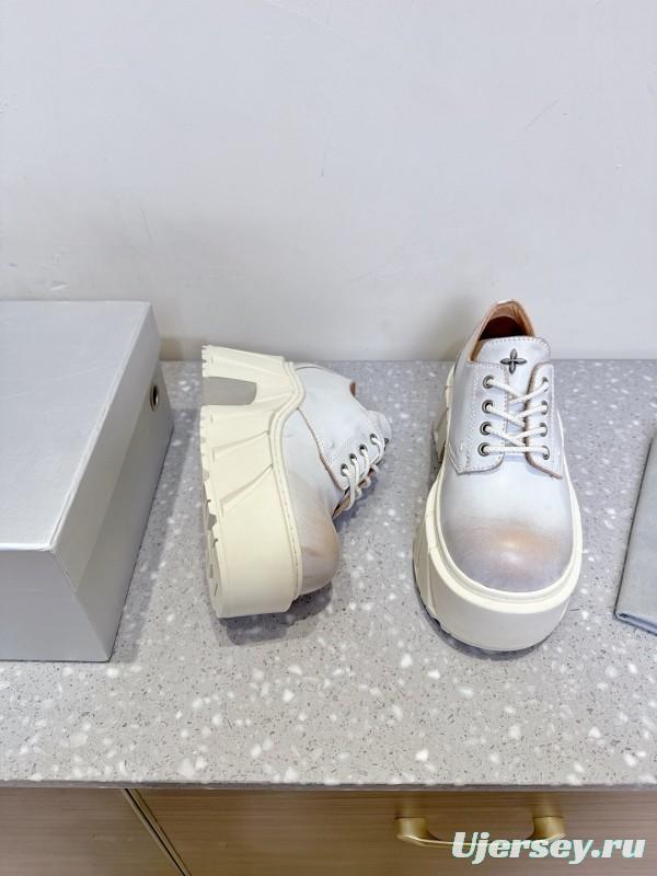 SMFK 2025SS Derby Shoes with Thick Sole Platform - LY00260