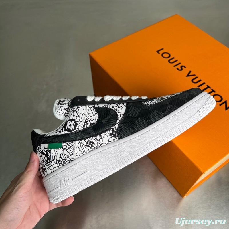 Nike Air Force Co-Branded Top Athletic Sneakers - YC