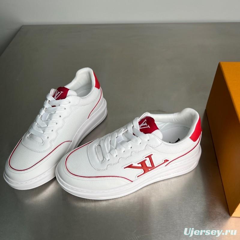 Louis Vuitton Beverly Hills Low-Top Fashion Sneakers - YC