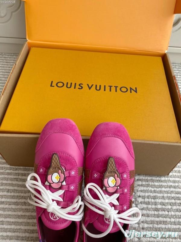 Louis Vuitton SNEAKERINA Ballet Sneakers Couple Edition with Chip - AS00350