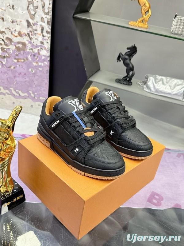 Louis Vuitton LV Trainer Maxi Sneakers with Monogram Details - AS00360