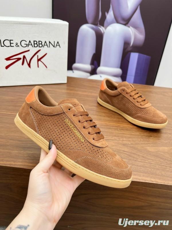 Dolce & Gabbana 2025 SS Casual Shoes with Exaggerated Fashion Style - AS00270