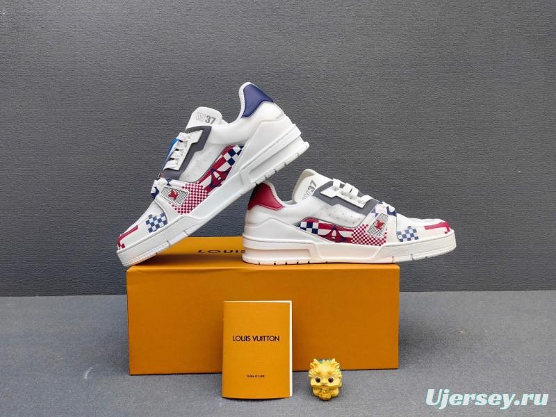 Lv TARINE Retro Basketball-Inspired Casual Shoes - AS00400