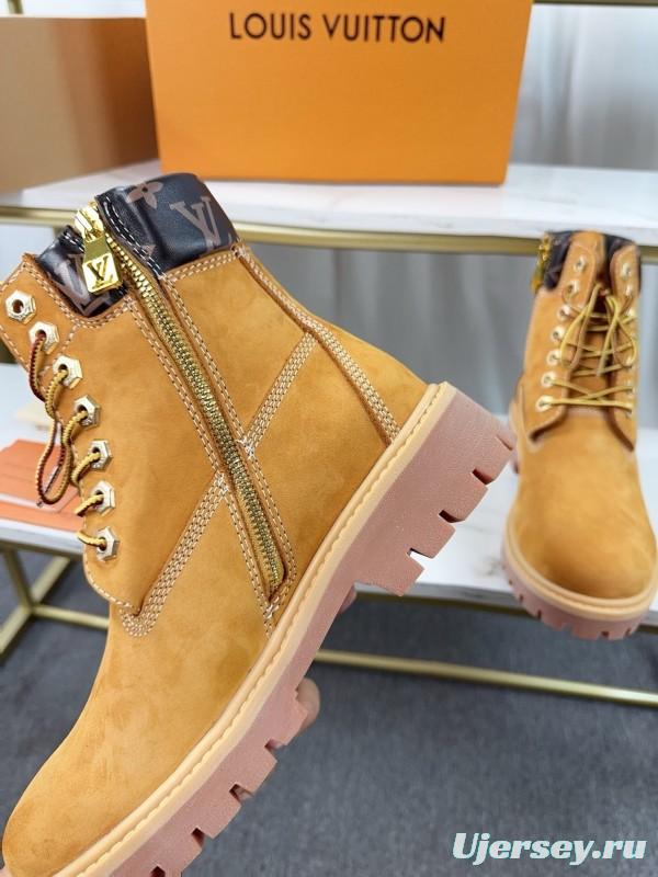 Timberland 6-Inch Monogram Ankle Boots Waterproof Suede Collaboration - LY00380