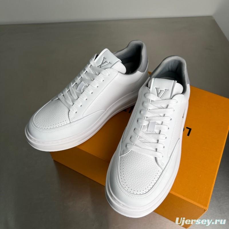 Louis Vuitton Beverly Hills Low-Top Fashion Sneakers Men's Shoes - YC