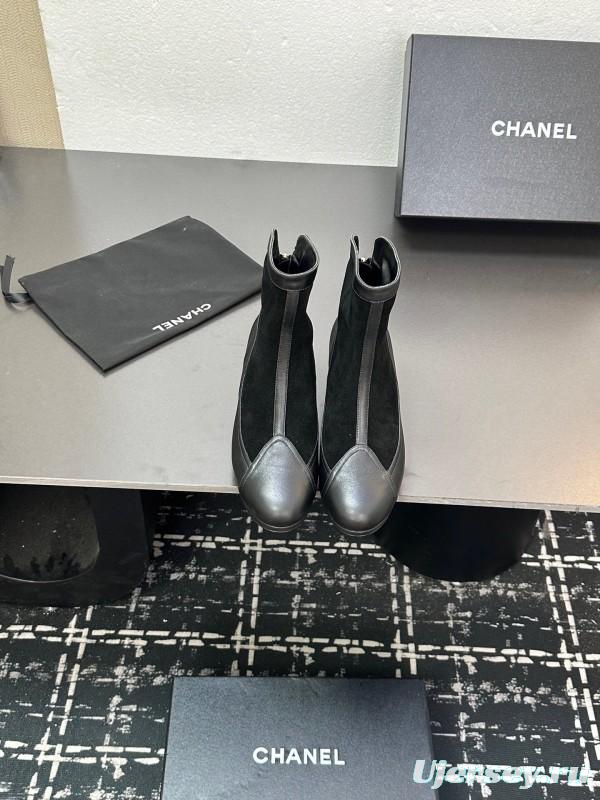 Chanel 2025 SS Short Boots Essential Fall Winter Fashion Item - LY00390
