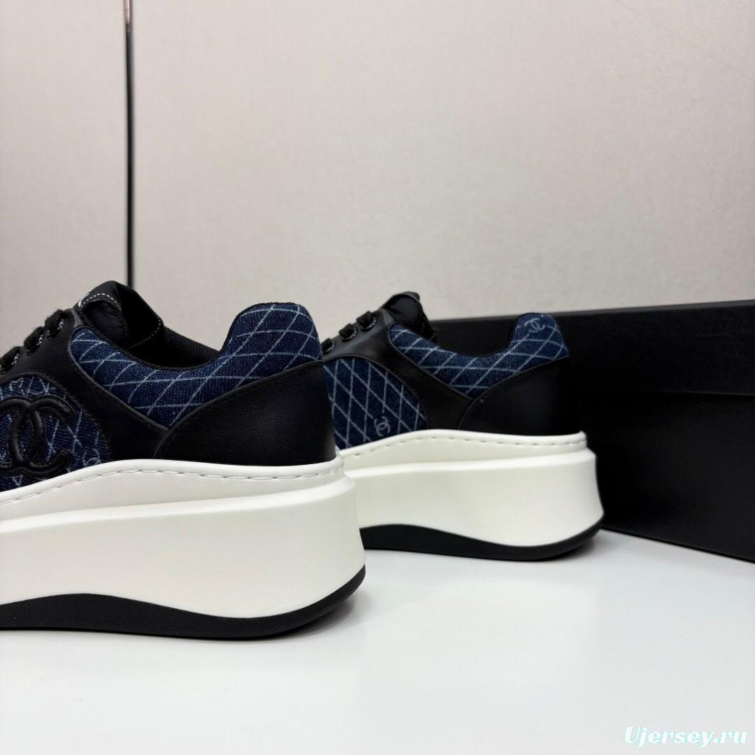 Chanel 2025 SS Panda Casual Sneakers - LY00340