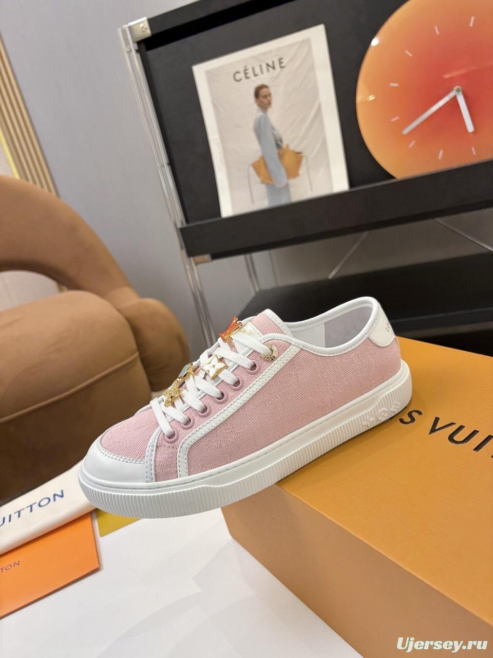 Louis Vuitton Lagoon Series Monogram Denim Sneakers - AS00300