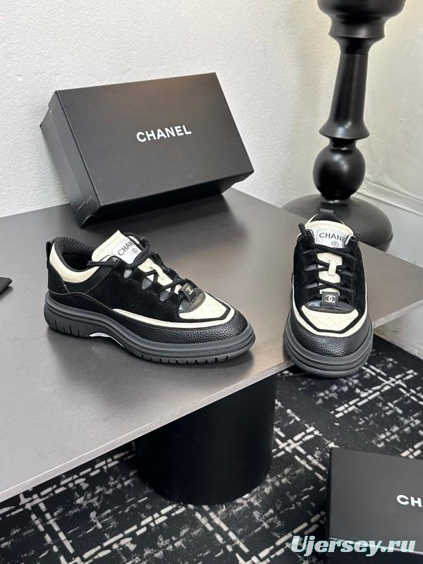 Chanel Spring-Summer 2025 Runway Thick Sole Sneakers - LY00320