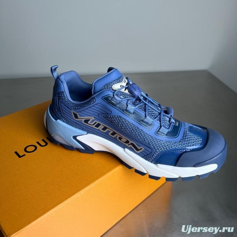 Lv Runner Tatic 2025 Early Spring Men's Series Casual Low-Top Lace-Up Shoes - YC