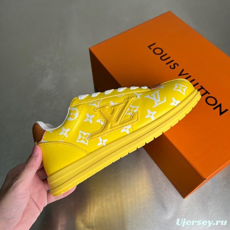Louis Vuitton 2025 SS Pharrell Williams Collaboration Runway Platform Casual Sneakers - YC
