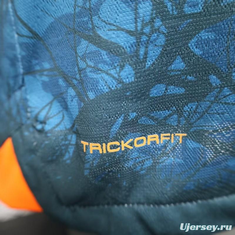 Player Version 25/26 Napoli Halloween Blue Jersey-Glow In Dark