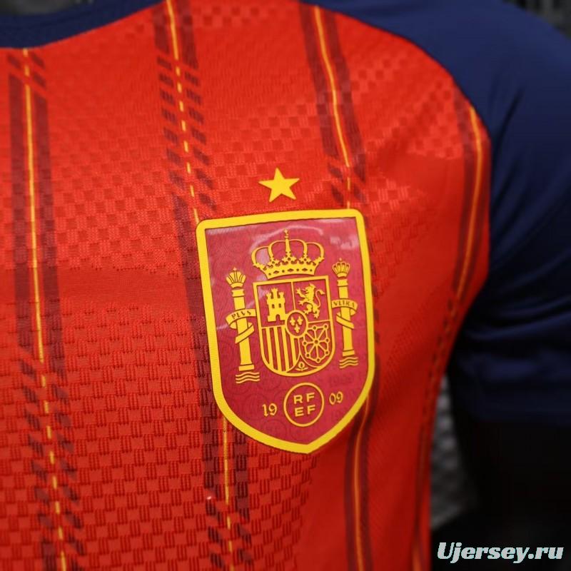 Player Version 2026 Spain Home Jersey