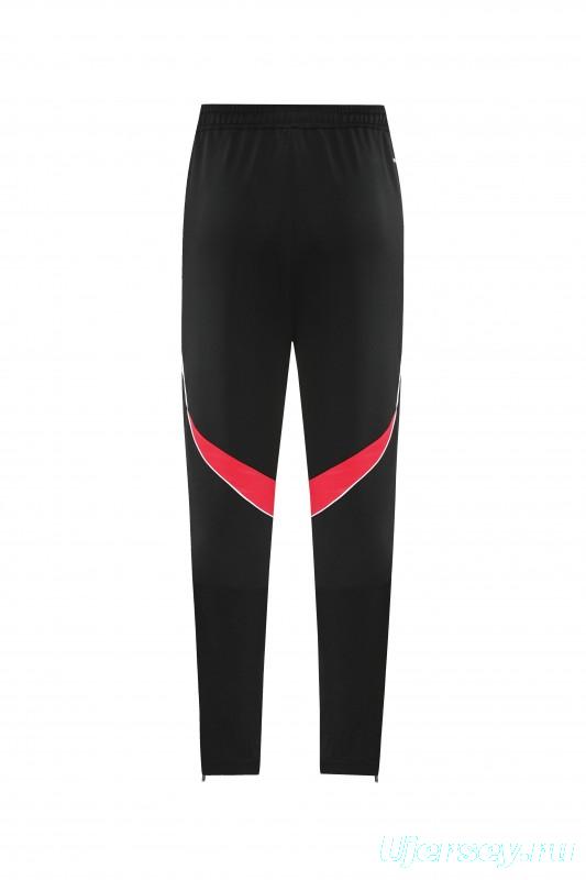 2025 Adidas Red Full Zipper Jacket+Long Pants