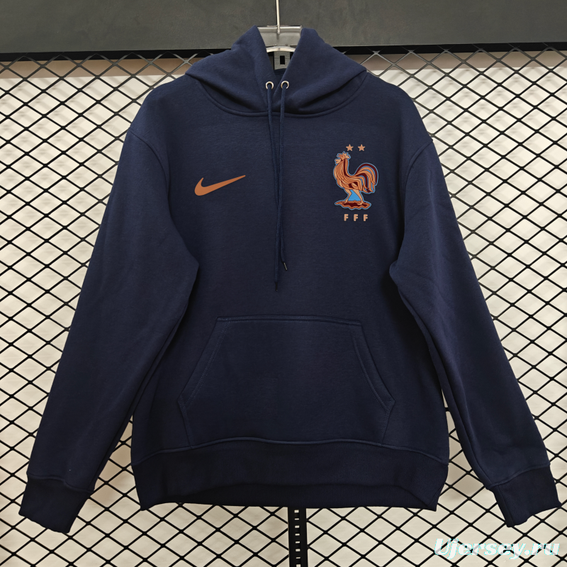 Player Version 2026 France Home Navy Full Zipper Jackett-9 Colors