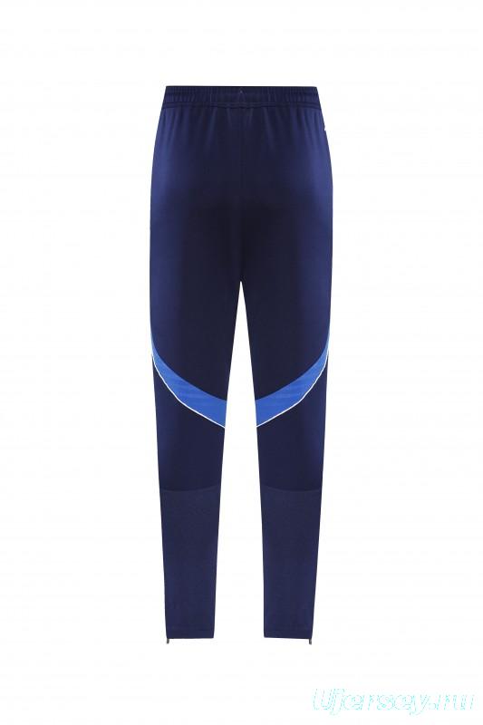 2025 Adidas Colorful Blue Full Zipper Jacket+Long Pants