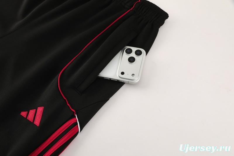 25/26 Liverpool FC Black  Full zipper Jacket Tracksuit+ long pants