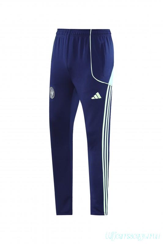 25/26 Ajax Amsterdam Navy Blue Full zipper Jacket Tracksuit+ long pants