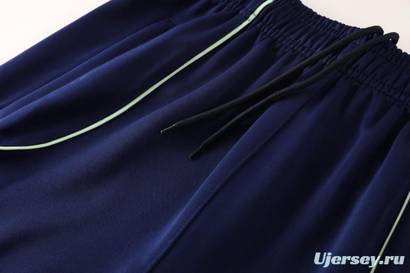 25/26 Ajax Amsterdam Navy Blue Full zipper Jacket Tracksuit+ long pants