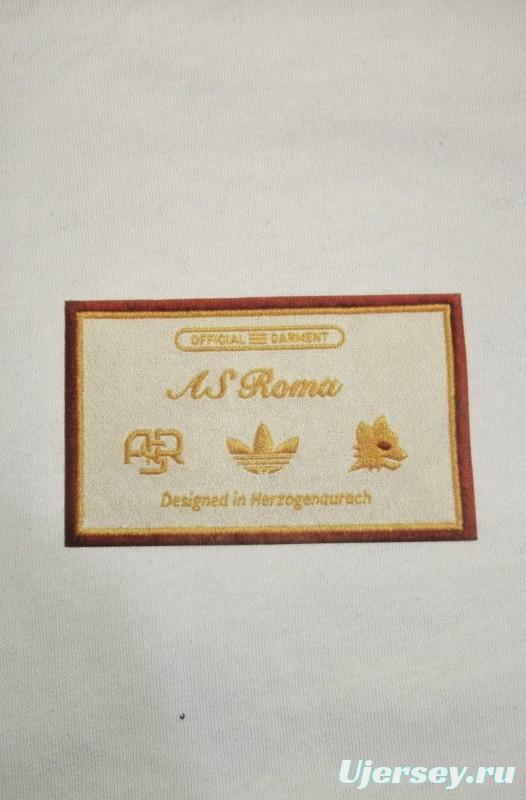 25/26 Adidas x AS Roma Retro  Embroidered Logo Hoodie 9 Colors