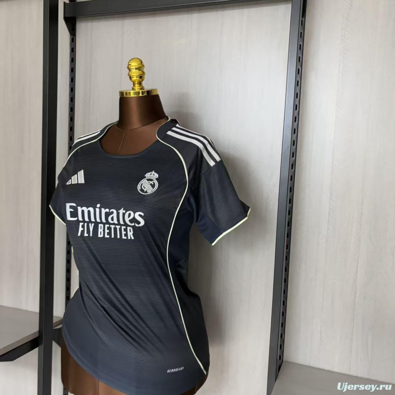 25/26 Women Real Madrid Away Jersey