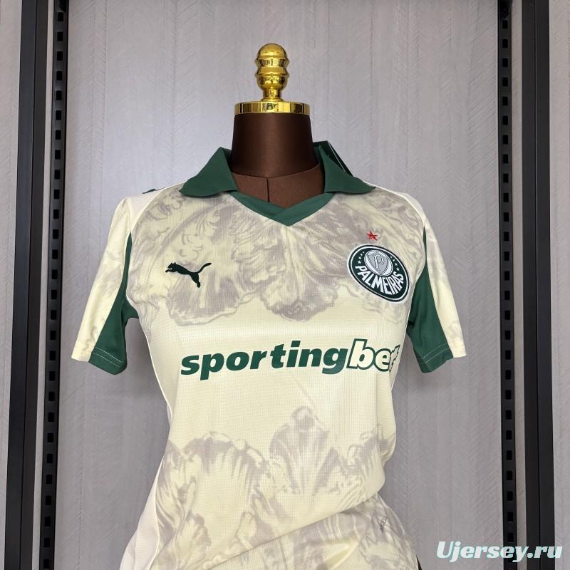 25/26 Women Palmeiras Beige Jersey